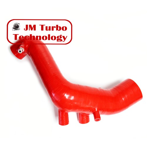 VW 99-05 Jetta 1.8T MK4 Silicone Turbo Inlet Air Intake Hose Red